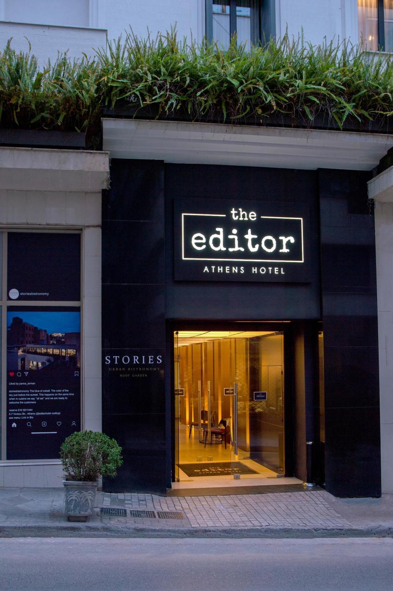The Editor Hotel Atene Esterno foto