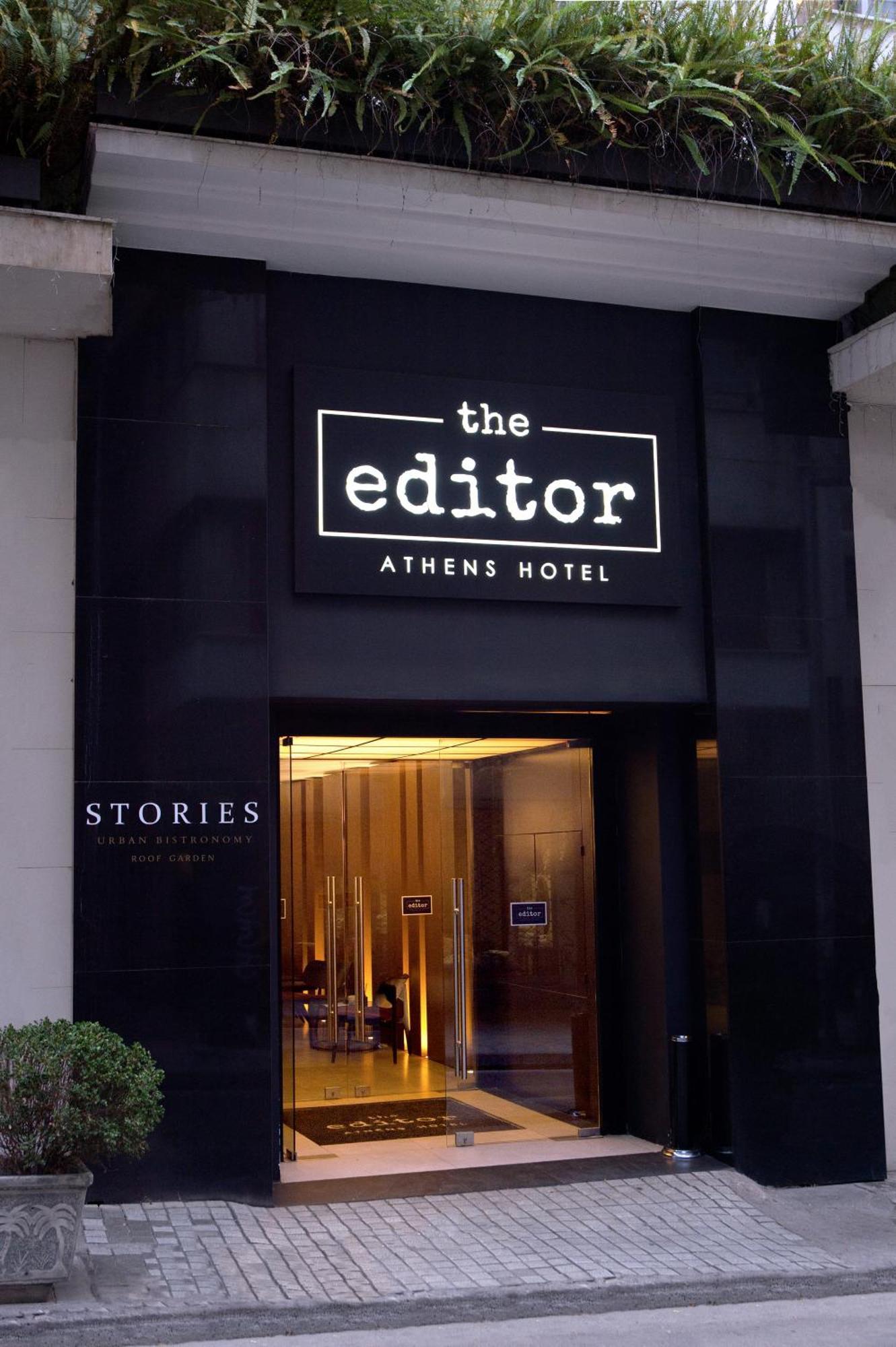 The Editor Hotel Atene Esterno foto